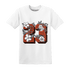 Georgia Peach 3s T Shirt Match 23 Floral - NastyJamz