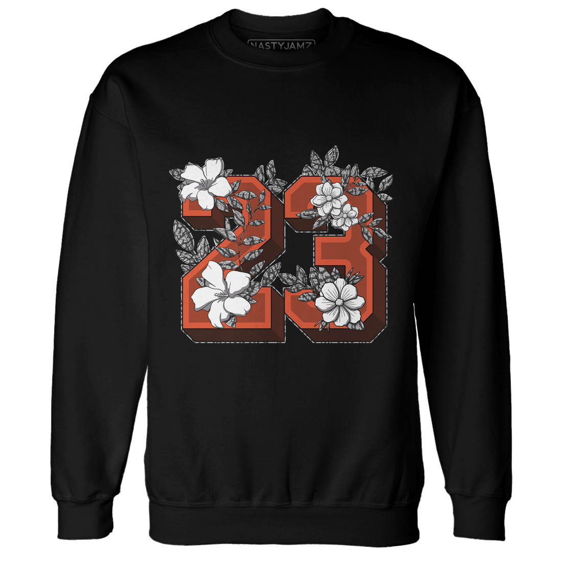 Georgia Peach 3s Sweatshirt Match 23 Floral - NastyJamz