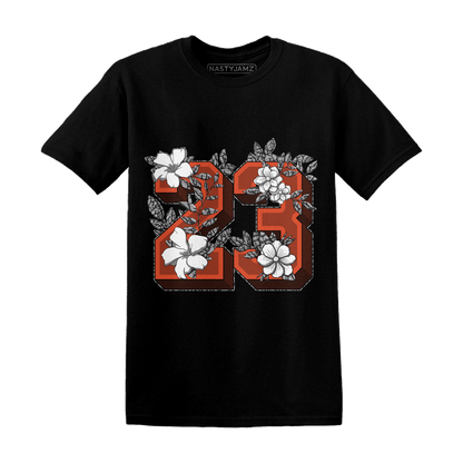 Georgia Peach 3s T Shirt Match 23 Floral - NastyJamz