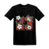Georgia Peach 3s T Shirt Match 23 Floral - NastyJamz