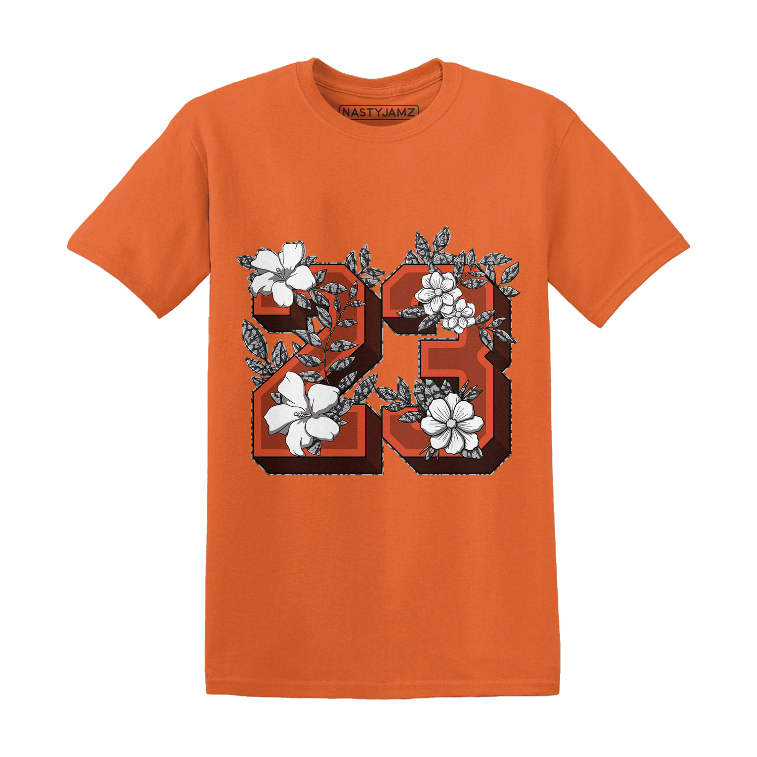 Georgia Peach 3s T Shirt Match 23 Floral - NastyJamz