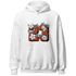 Georgia Peach 3s Hoodie Match 23 Floral - NastyJamz