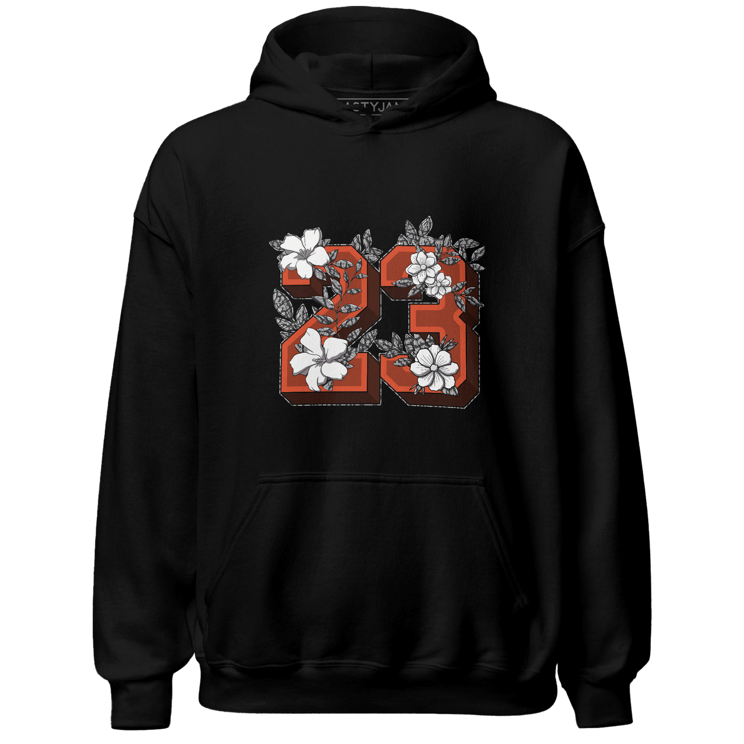 Georgia Peach 3s Hoodie Match 23 Floral - NastyJamz