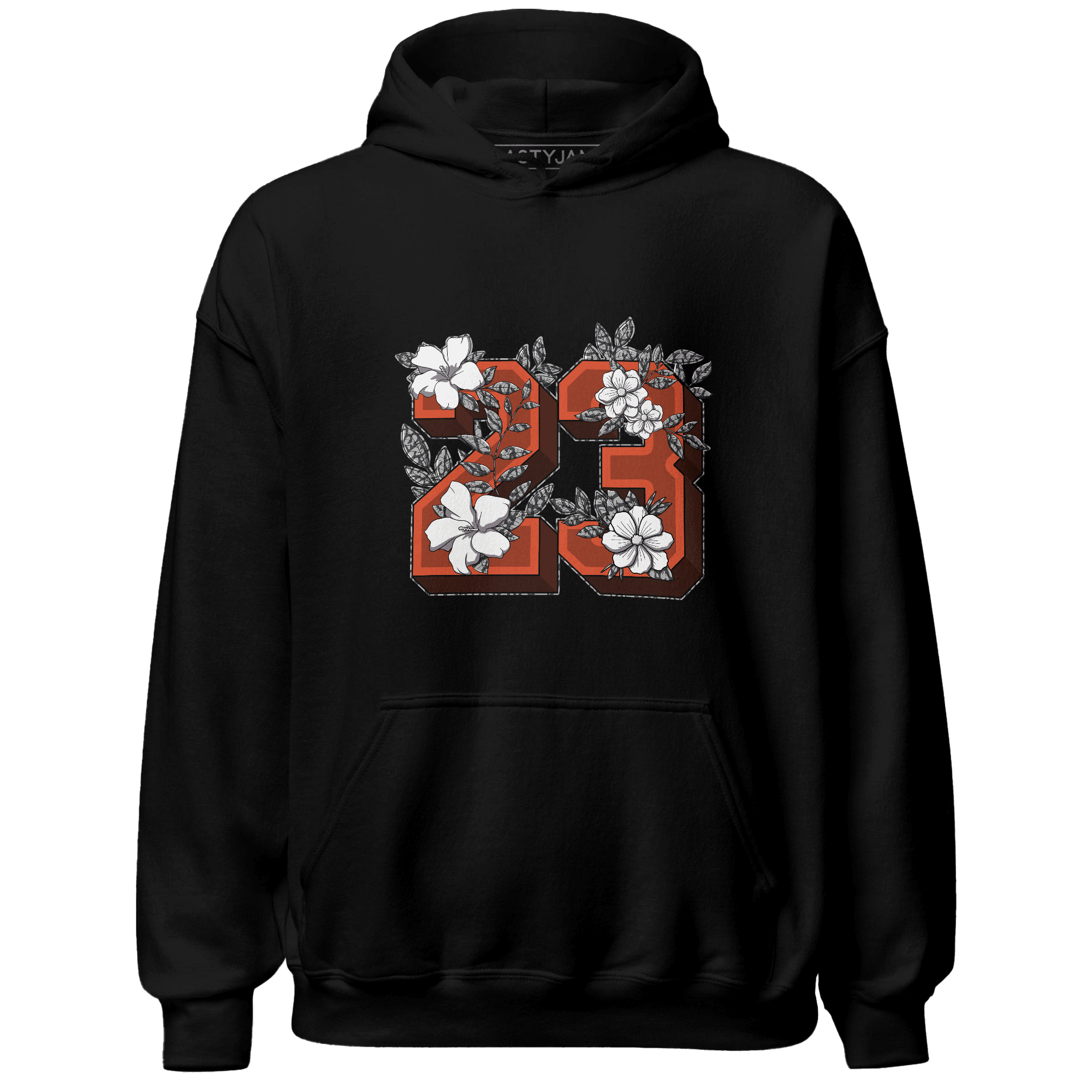 Georgia Peach 3s Hoodie Match 23 Floral - NastyJamz
