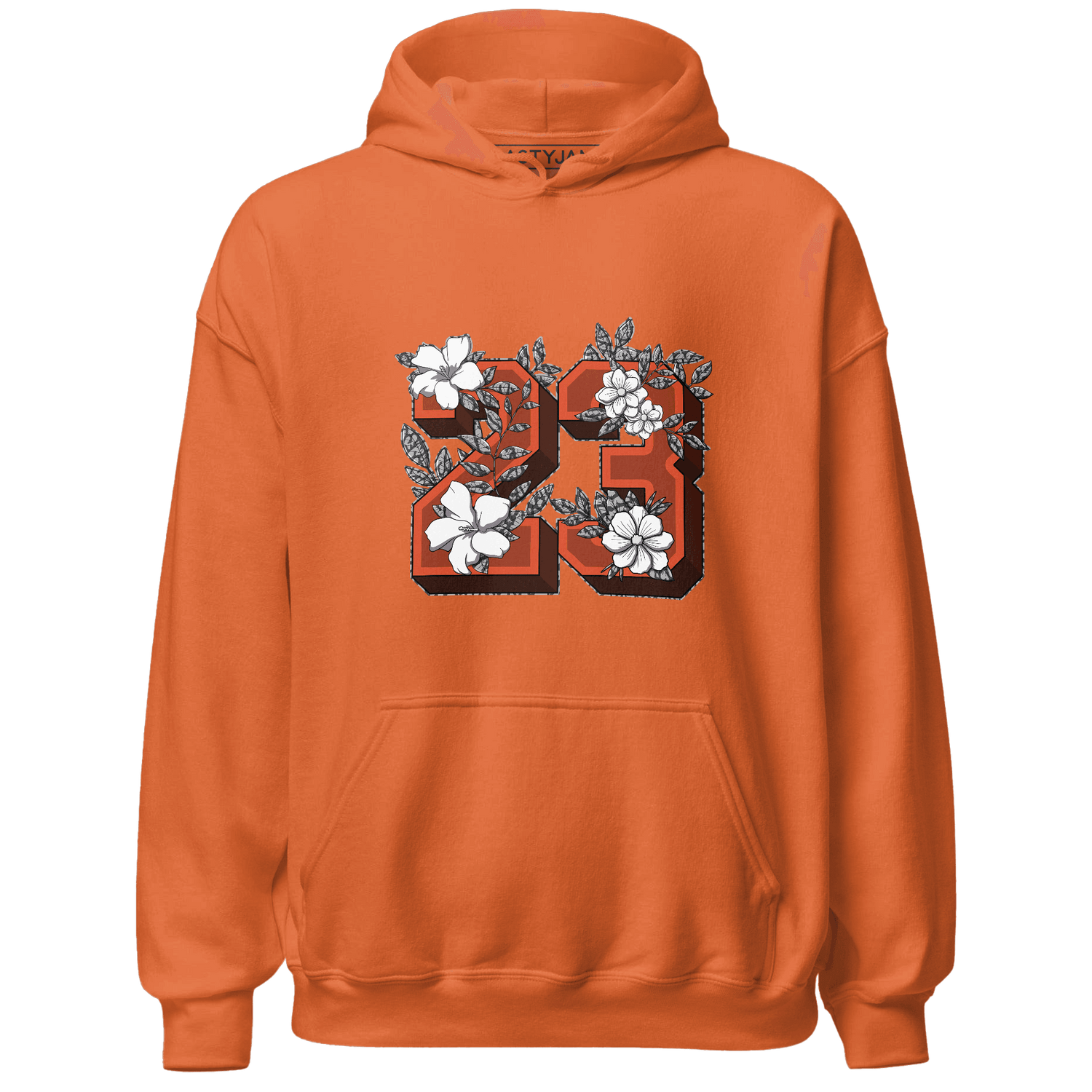 Georgia Peach 3s Hoodie Match 23 Floral - NastyJamz