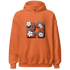 Georgia Peach 3s Hoodie Match 23 Floral - NastyJamz