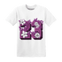 GS Hyper Violet 4s T Shirt 23 Floral - NastyJamz