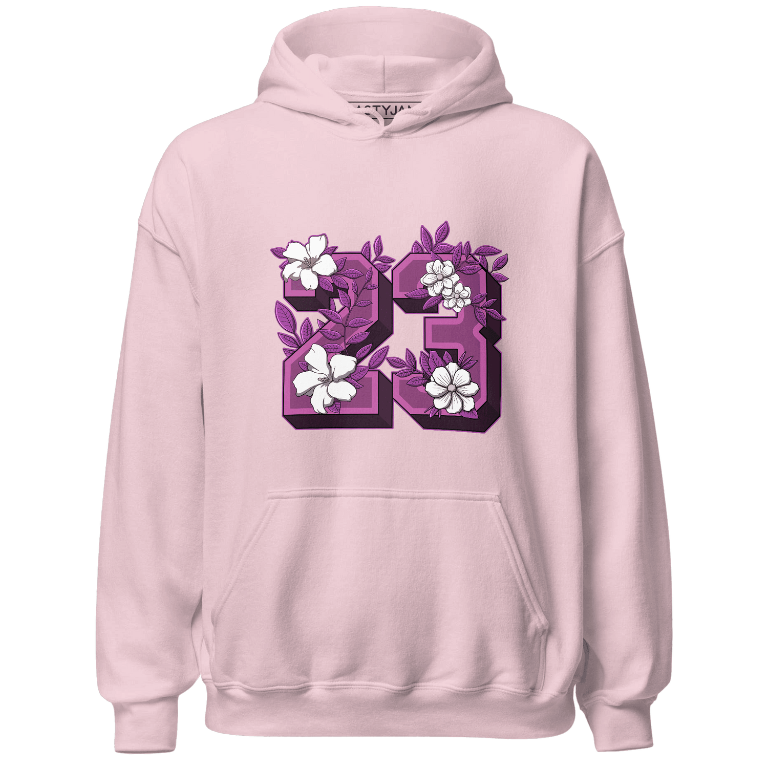 GS Hyper Violet 4s Hoodie Match 23 Floral - NastyJamz