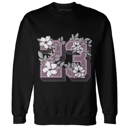 Orchid-Neutral-Grey-Black-White-4s-Sweatshirt-Match-23-Floral