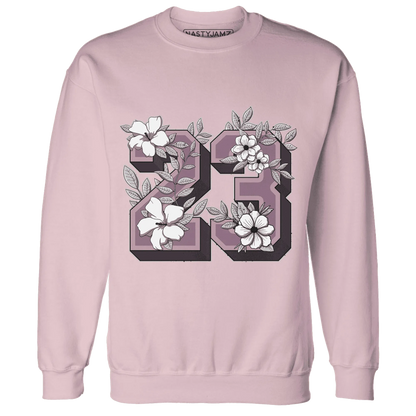 Orchid-Neutral-Grey-Black-White-4s-Sweatshirt-Match-23-Floral