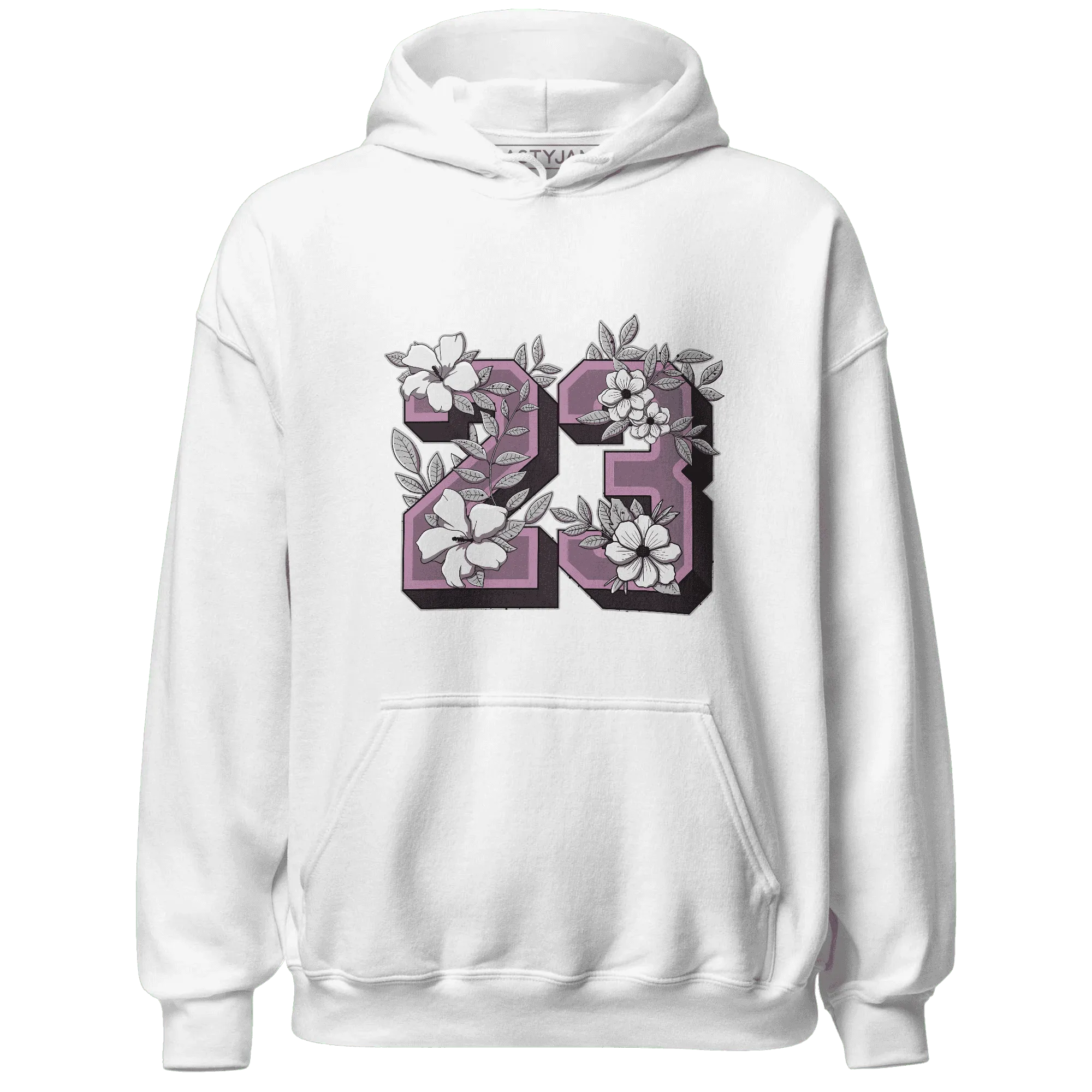 Orchid-Neutral-Grey-Black-White-4s-Hoodie-Match-23-Floral