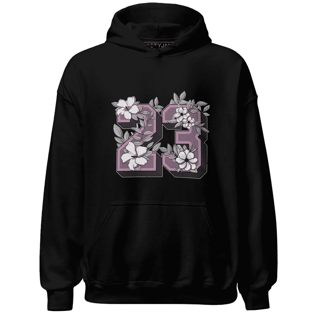 Orchid-Neutral-Grey-Black-White-4s-Hoodie-Match-23-Floral