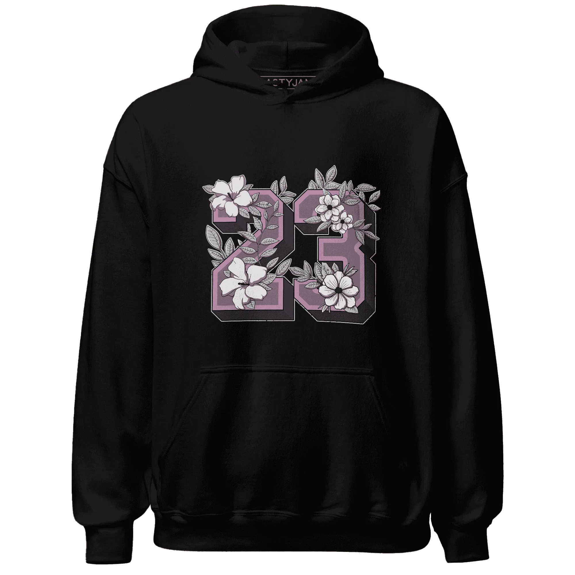 Orchid-Neutral-Grey-Black-White-4s-Hoodie-Match-23-Floral