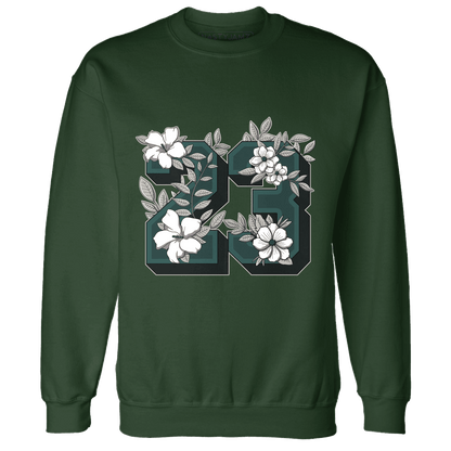Oxidized Green 4s Sweatshirt Match 23 Floral - NastyJamz