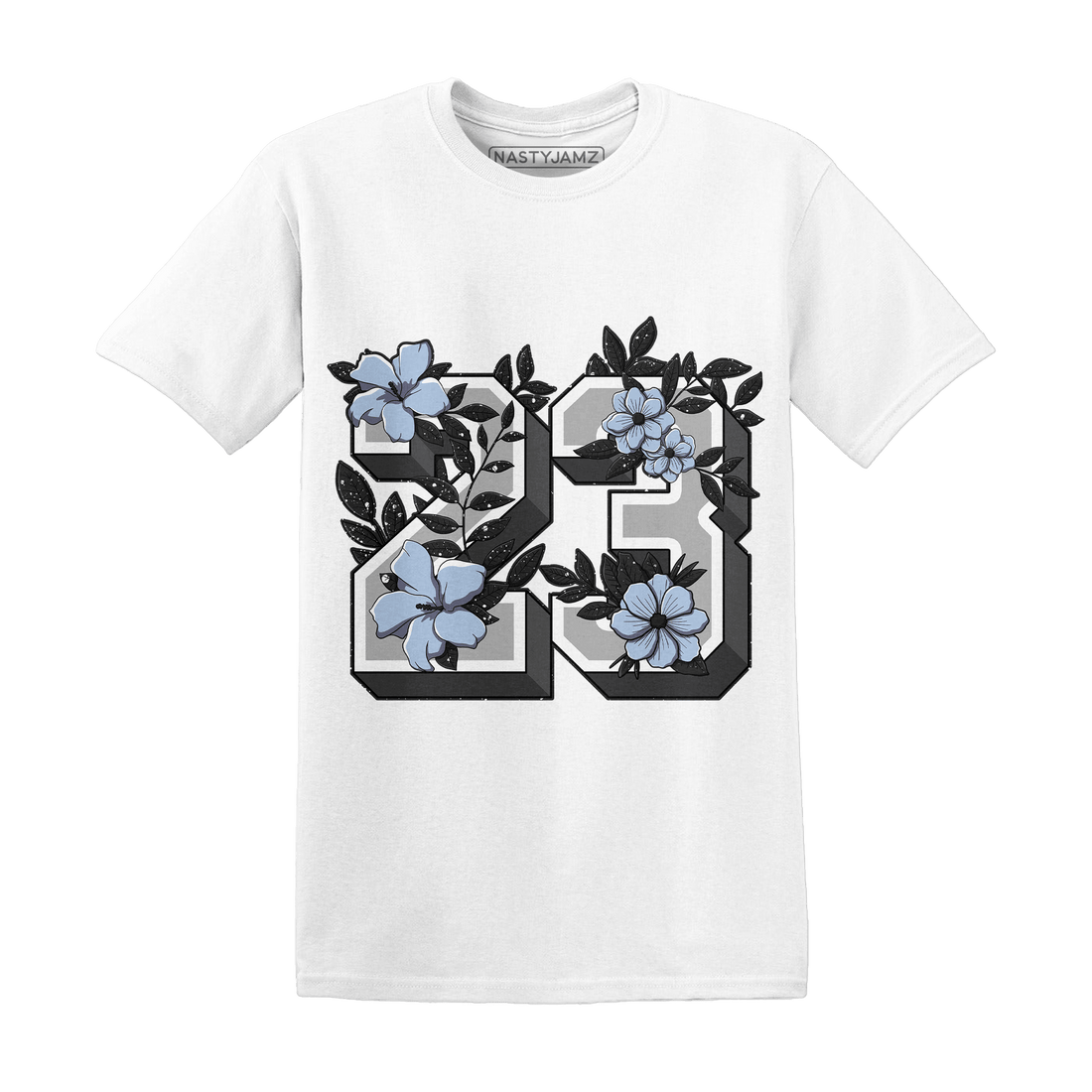 Reverse Oreo 6s T Shirt Match 23 Floral - NastyJamz