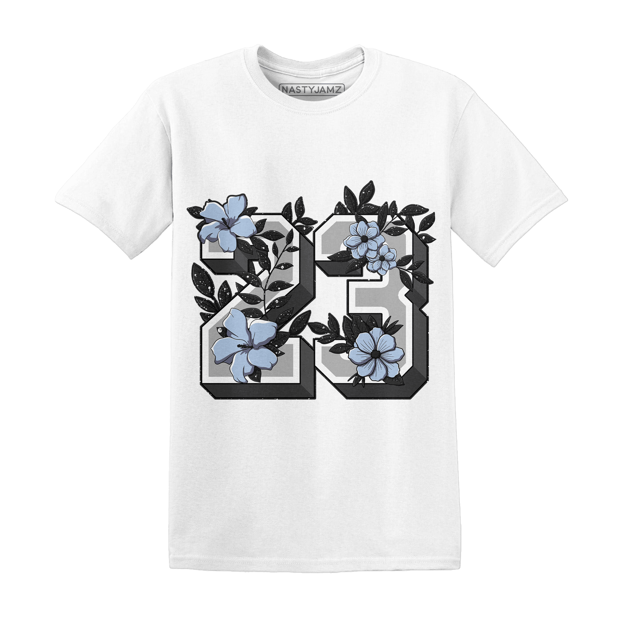 Reverse Oreo 6s T Shirt Match 23 Floral - NastyJamz