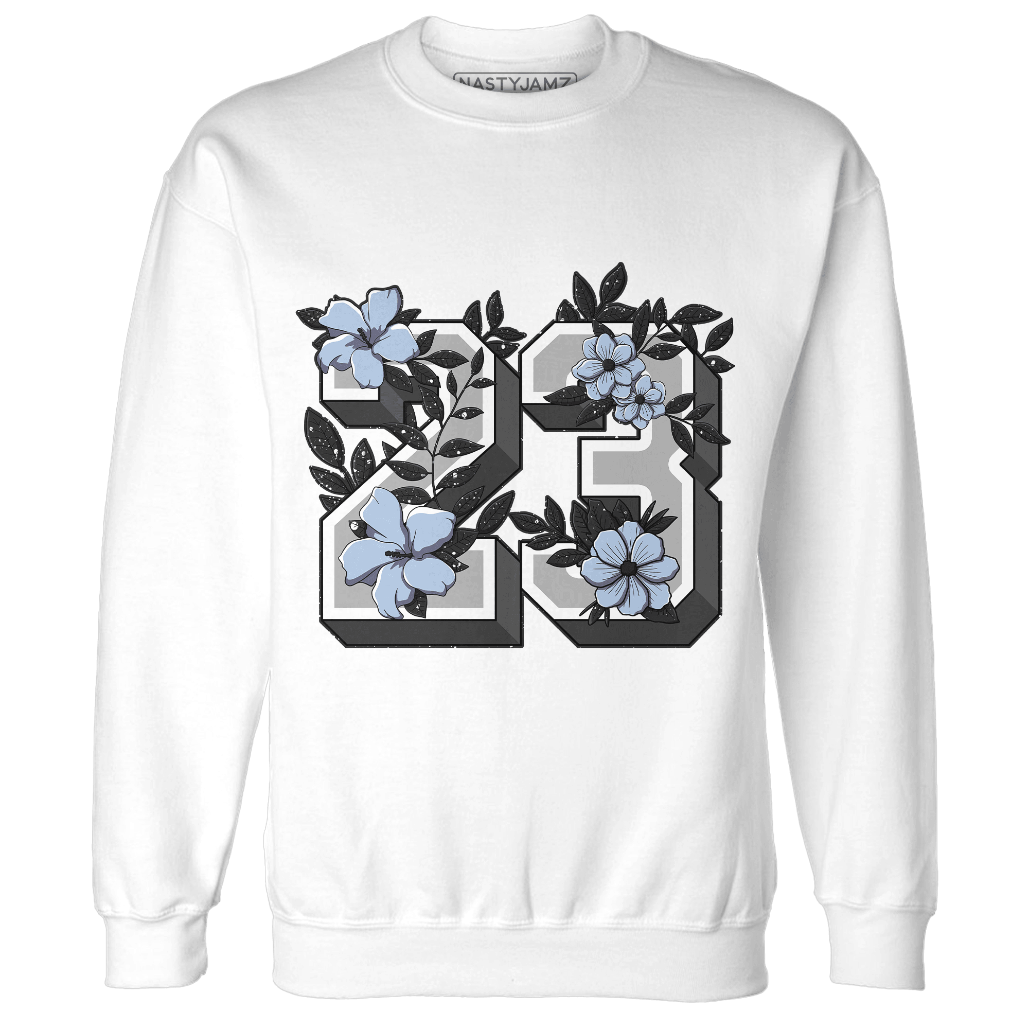 Reverse Oreo 6s Sweatshirt Match 23 Floral - NastyJamz