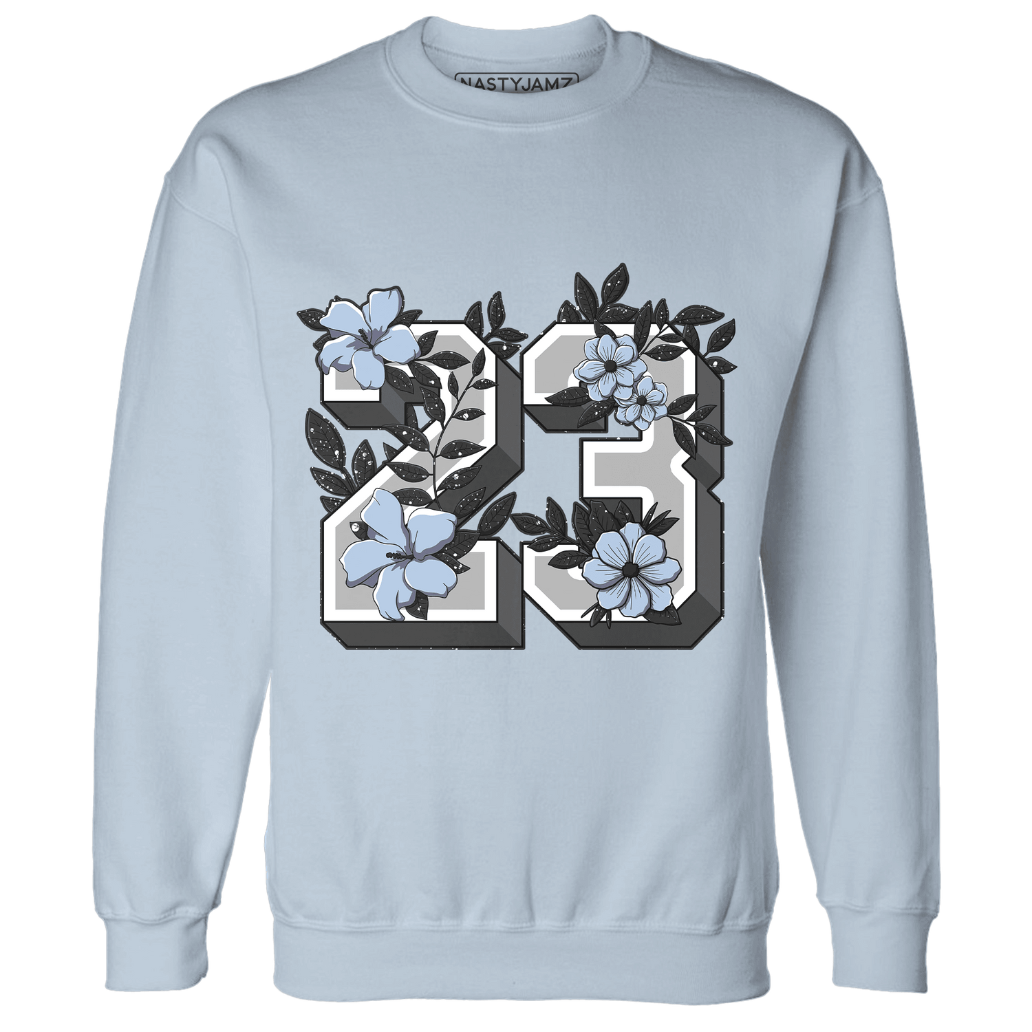 Reverse Oreo 6s Sweatshirt Match 23 Floral - NastyJamz