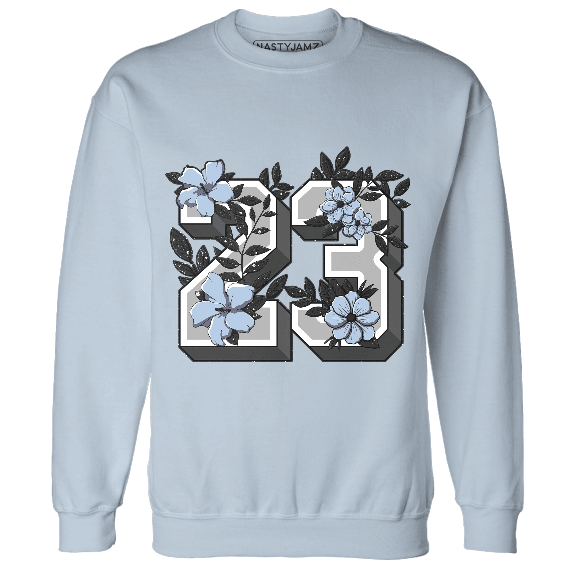Reverse Oreo 6s Sweatshirt Match 23 Floral - NastyJamz