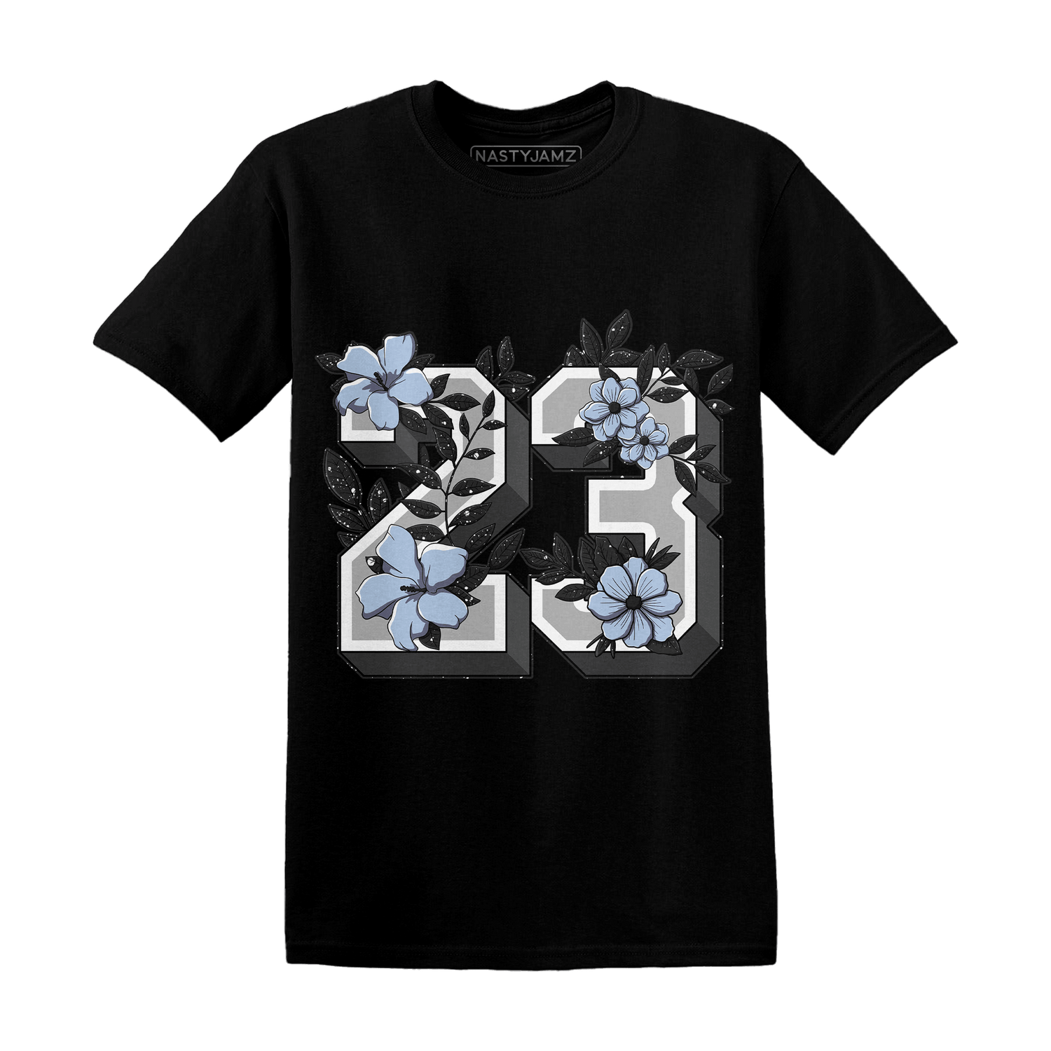 Reverse Oreo 6s T Shirt Match 23 Floral - NastyJamz
