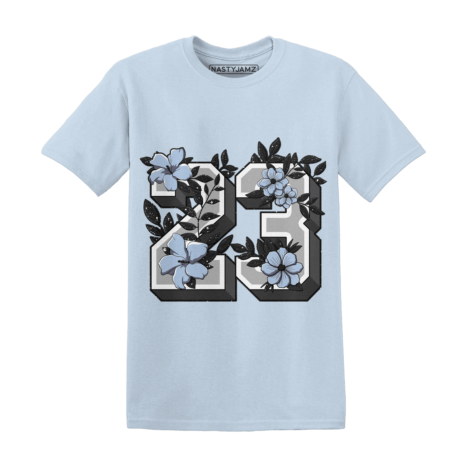 Reverse Oreo 6s T Shirt Match 23 Floral - NastyJamz