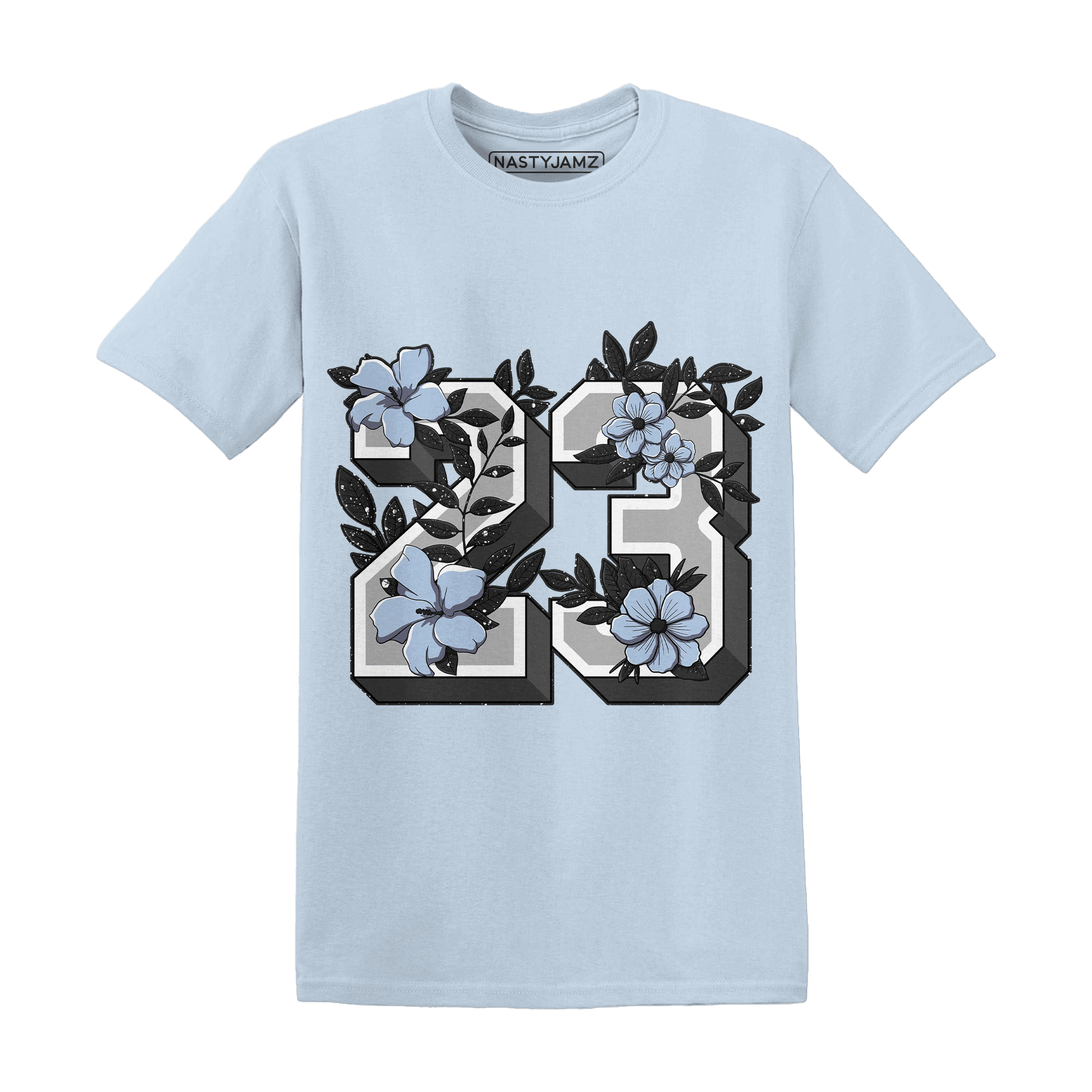 Reverse Oreo 6s T Shirt Match 23 Floral - NastyJamz