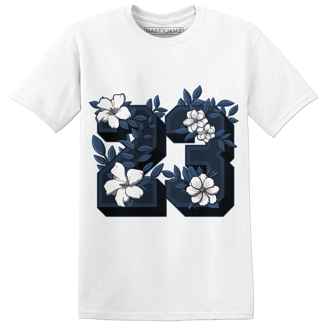 AM 1 86 Jackie RBS T Shirt Match 23 Floral - NastyJamz
