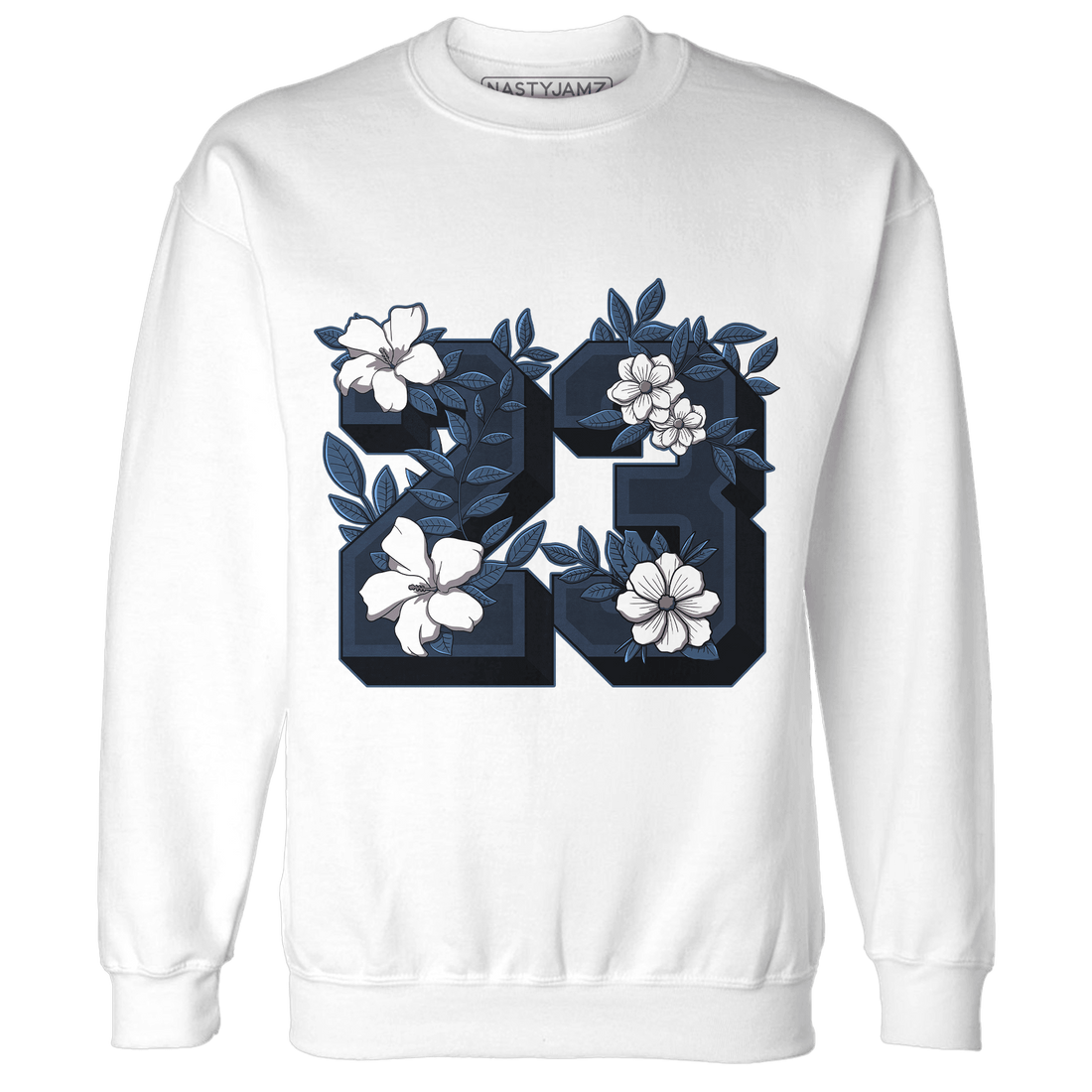 AM 1 86 Jackie RBS Sweatshirt Match 23 Floral - NastyJamz