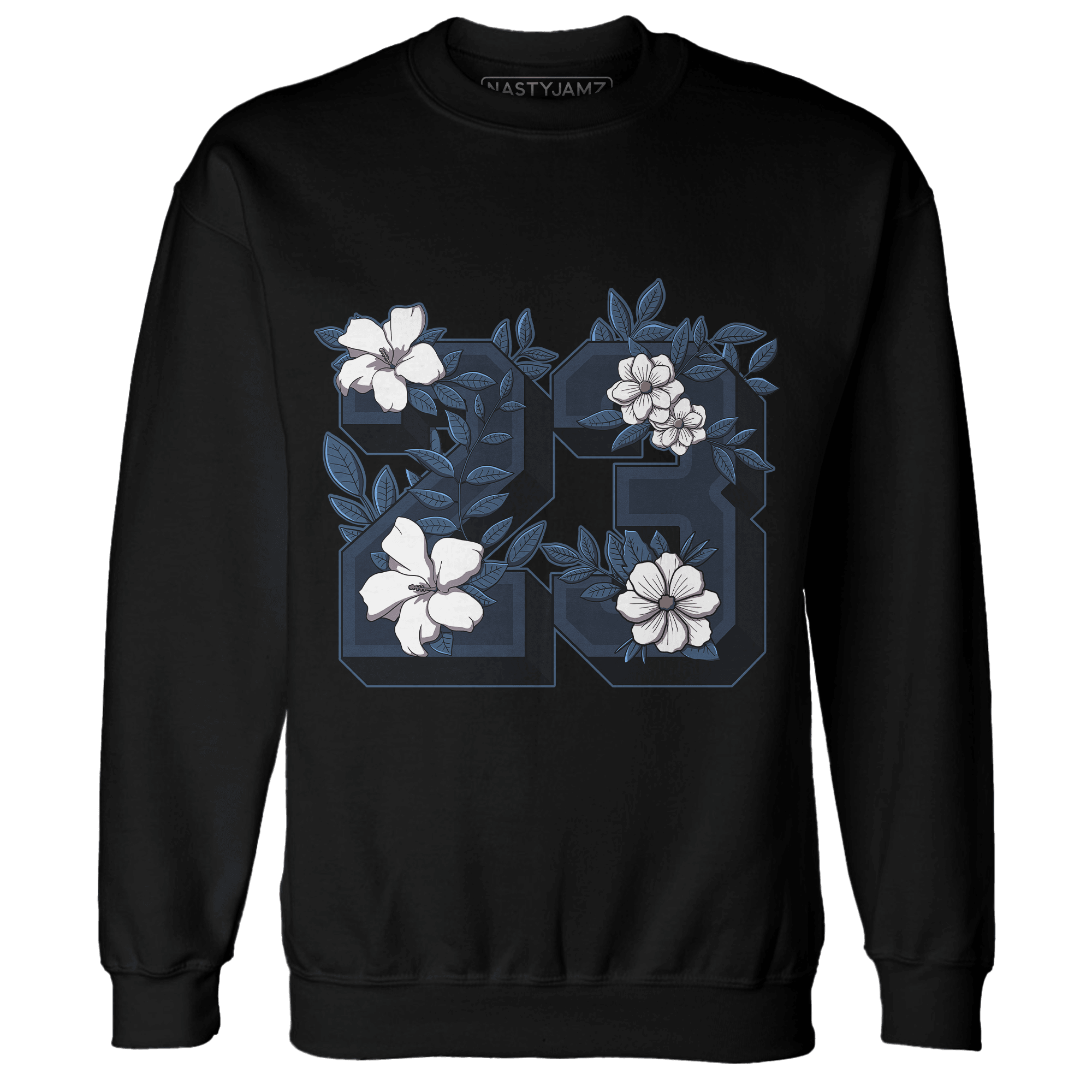 AM 1 86 Jackie RBS Sweatshirt Match 23 Floral - NastyJamz