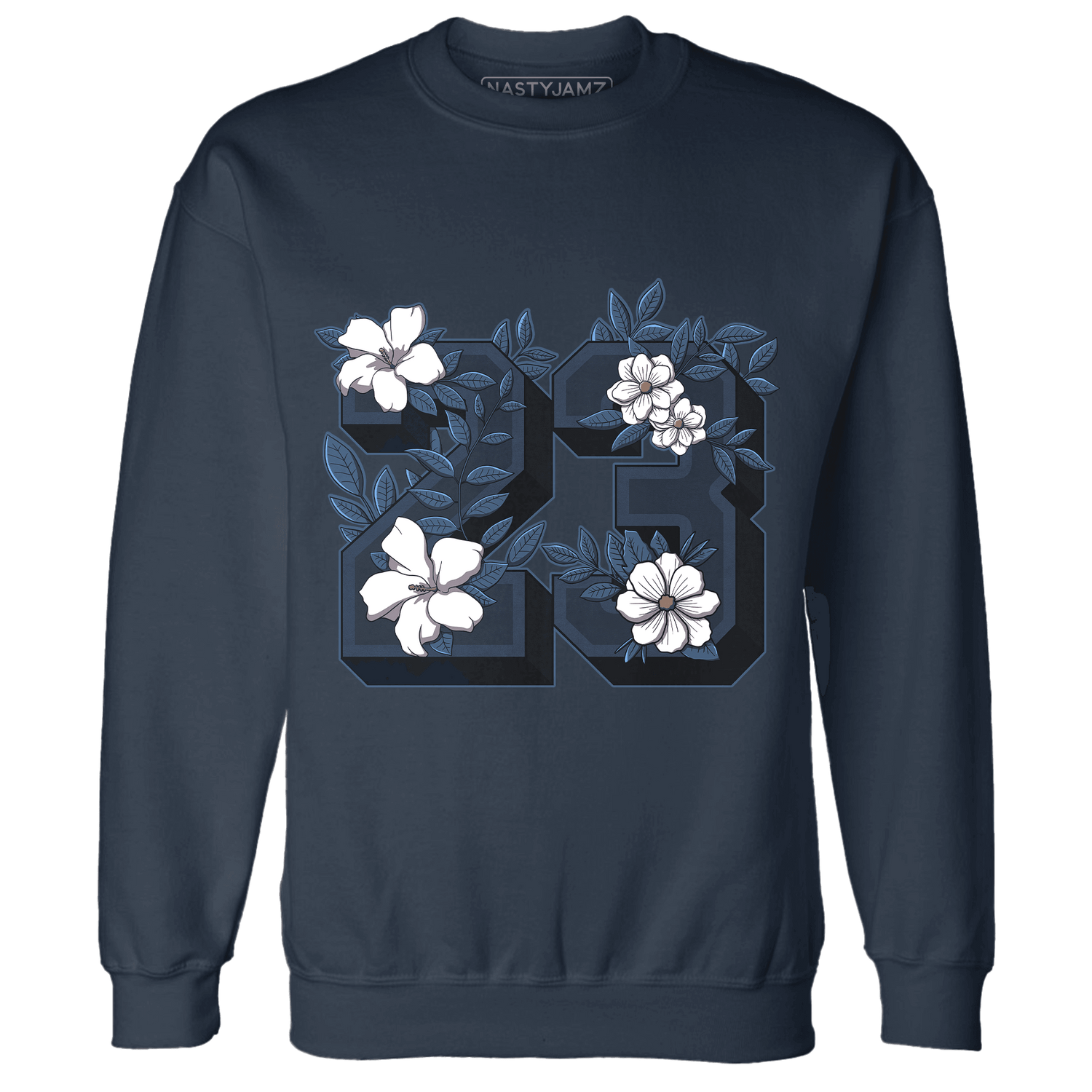 AM 1 86 Jackie RBS Sweatshirt Match 23 Floral - NastyJamz