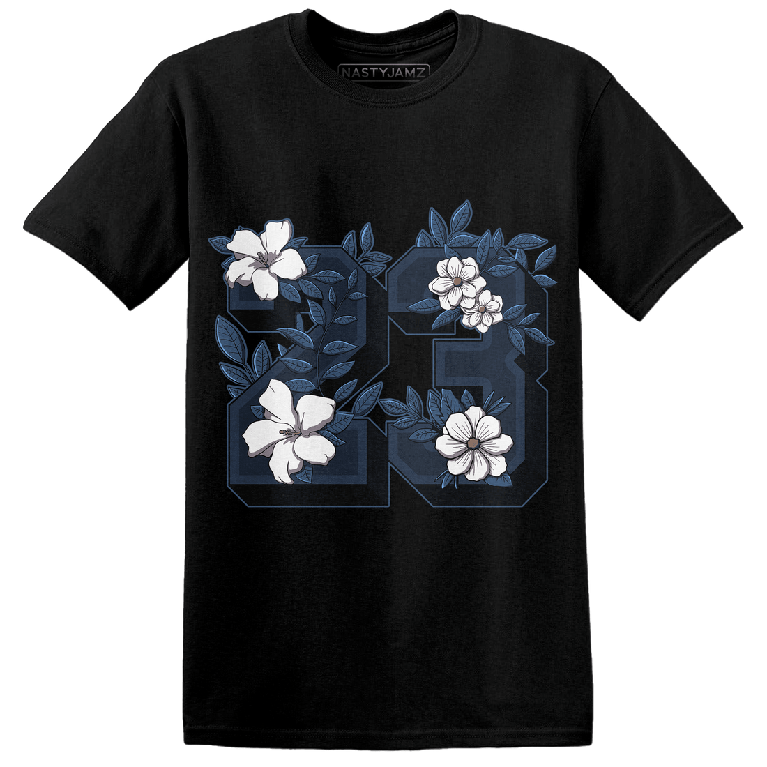 AM 1 86 Jackie RBS T Shirt Match 23 Floral - NastyJamz