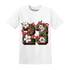AM-90-Dark-Sage-Solar-Red-T-Shirt-Match-23-Floral
