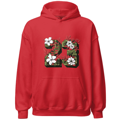 AM-90-Dark-Sage-Solar-Red-Hoodie-Match-23-Floral