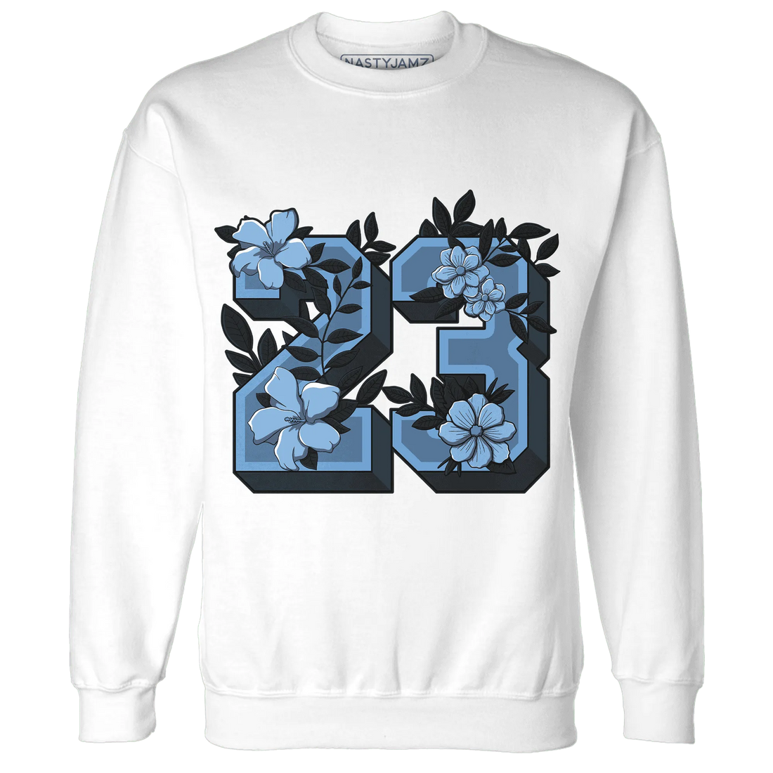 AM-Plus-Black-Univercitii-Blue-NastyJamz-Sweatshirt-Match-23-Floral