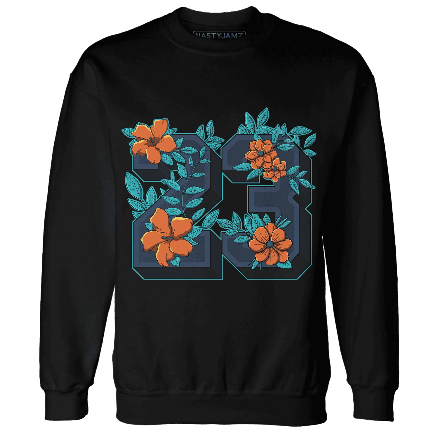 AM-Plus-Drift-Midnight-Navy-Total-Orange-Dusty-Cactus-NastyJamz-Sweatshirt-Match-23-Floral