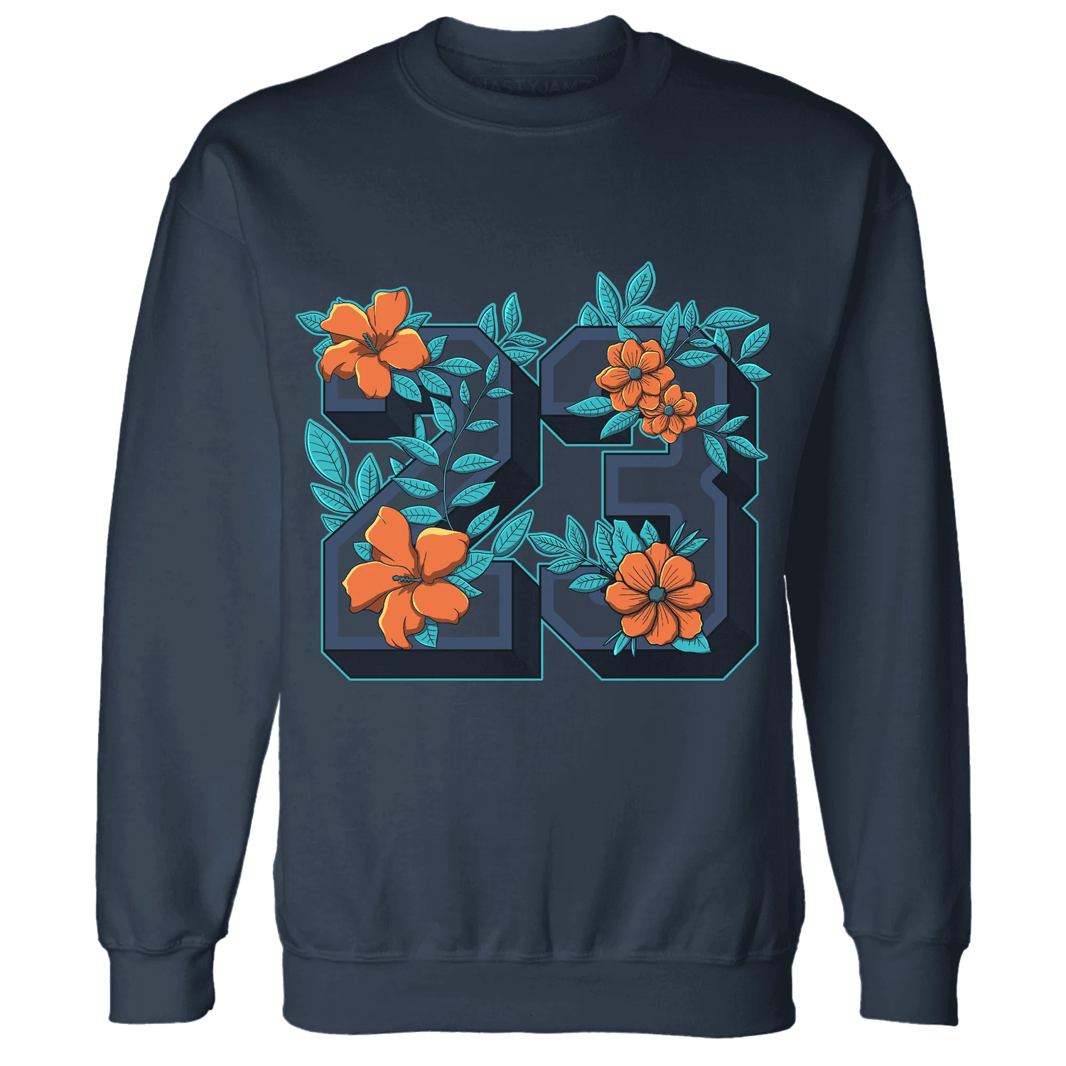 AM-Plus-Drift-Midnight-Navy-Total-Orange-Dusty-Cactus-NastyJamz-Sweatshirt-Match-23-Floral