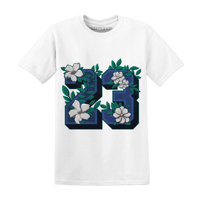 Dunk-Hyper-Royal-Malachite-T-Shirt-Match-23-Floral