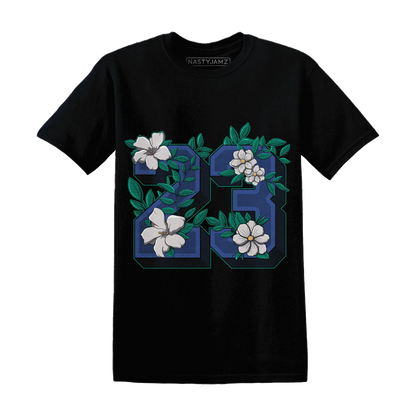 Dunk-Hyper-Royal-Malachite-T-Shirt-Match-23-Floral