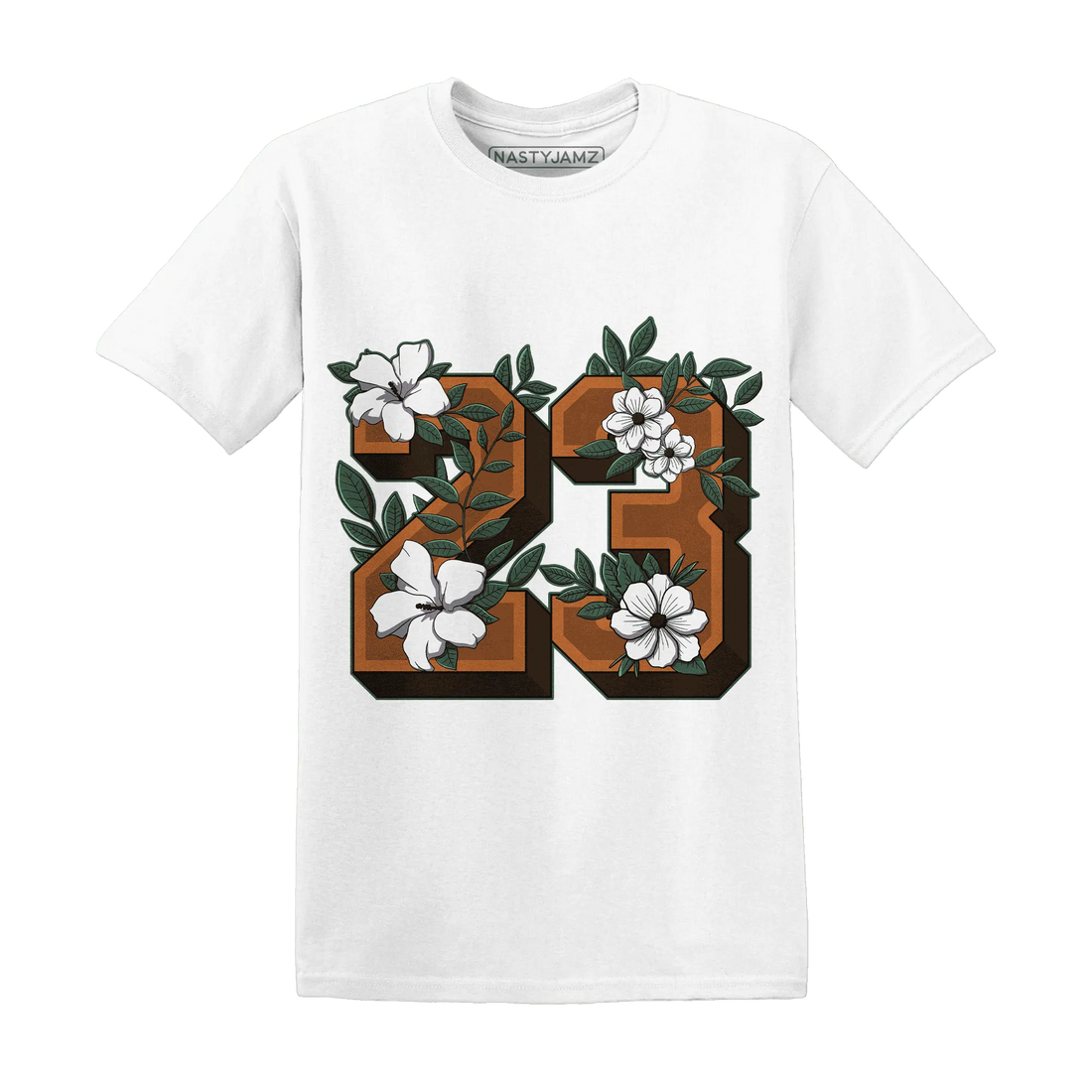 Dunk-Low-Ceramic-T-Shirt-Match-23-Floral