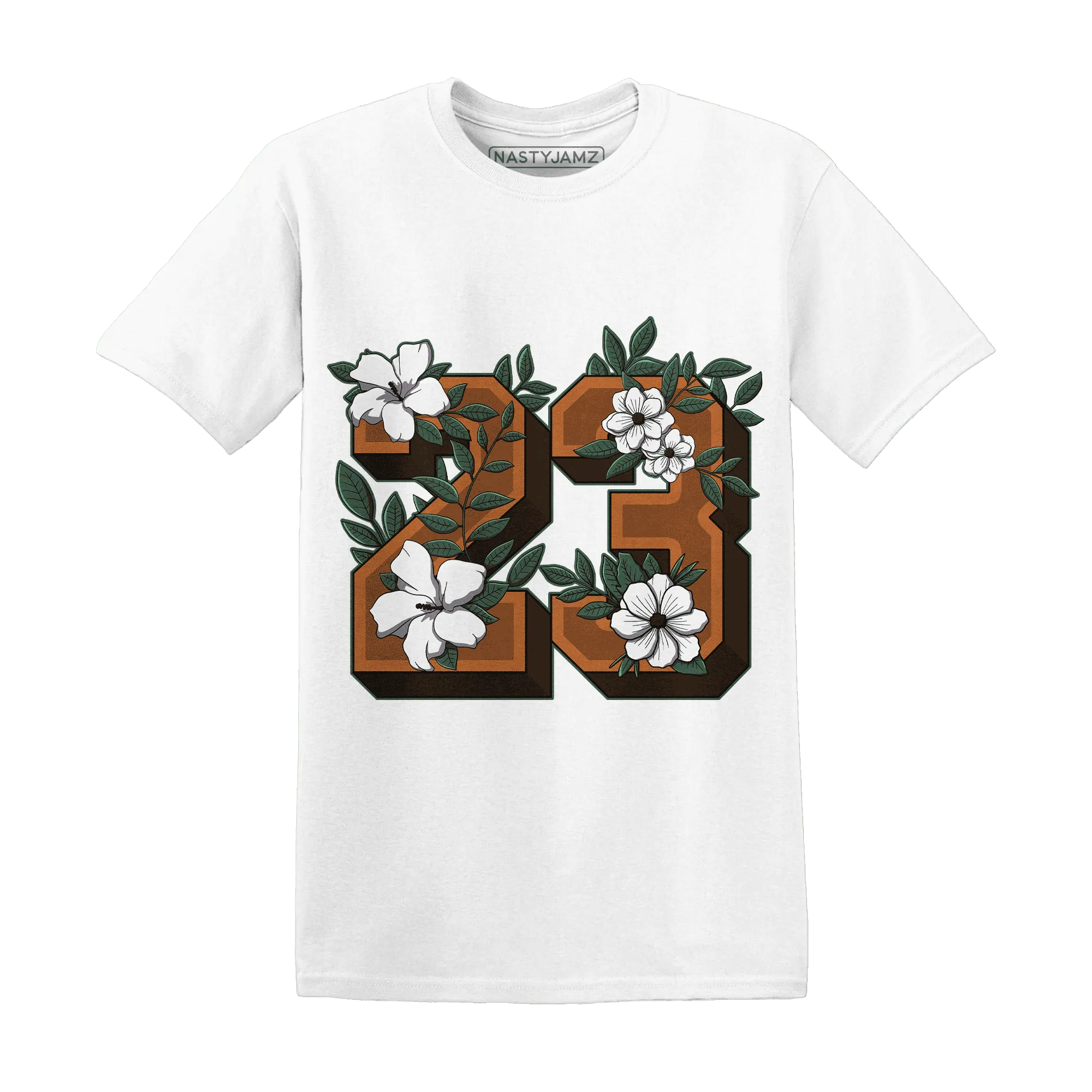 Dunk-Low-Ceramic-T-Shirt-Match-23-Floral