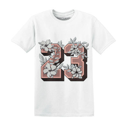 Dunk-Low-Glacier-Blue-Arctic-Orange-T-Shirt-Match-23-Floral