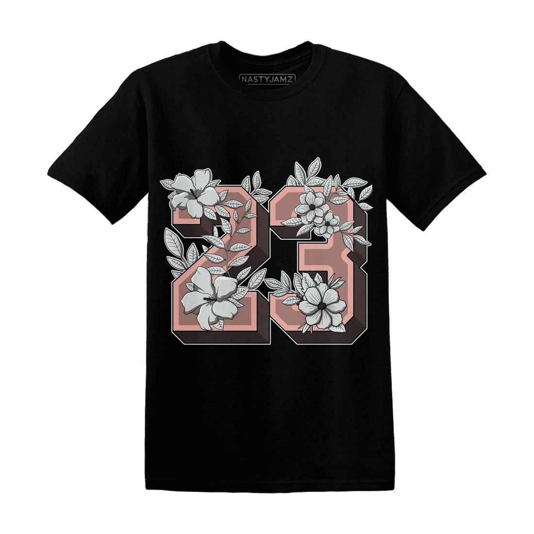 Dunk-Low-Glacier-Blue-Arctic-Orange-T-Shirt-Match-23-Floral