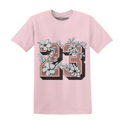 Dunk-Low-Glacier-Blue-Arctic-Orange-T-Shirt-Match-23-Floral