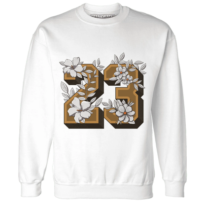 Dunk-Low-Retro-Wheat-Orange-Sweatshirt-Match-23-Floral