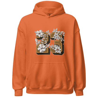 Dunk-Low-Retro-Wheat-Orange-Hoodie-Match-23-Floral