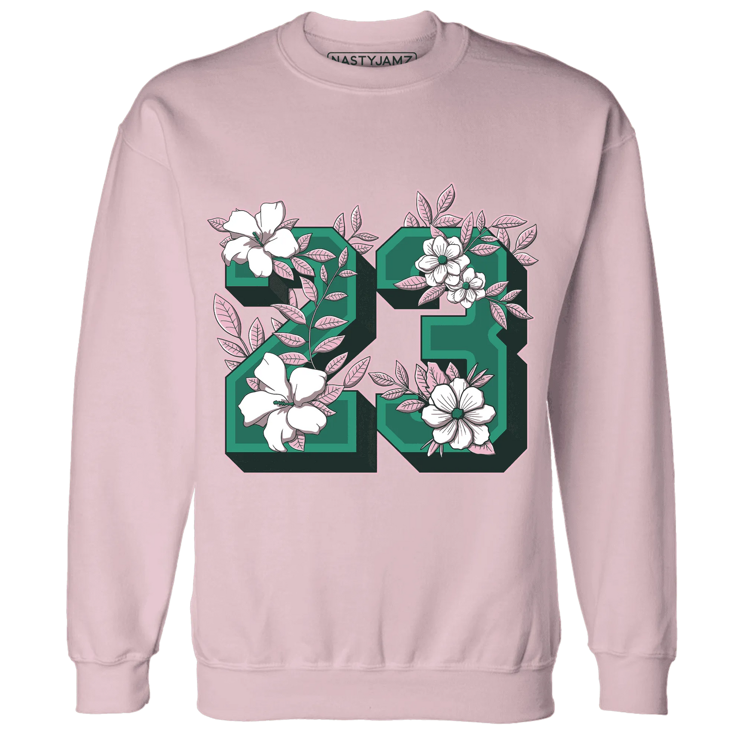 Dunk-Pink-Malachite-Medium-Soft-Low-Sail-NastyJamz-Sweatshirt-Match-23-Floral