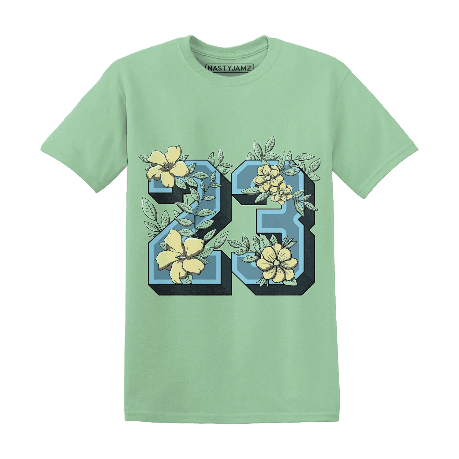 Dunk-Verdy-Visty-NastyJamz-T-Shirt-Match-23-Floral