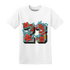 KB 8 Protro Venice Beach T Shirt Match 23 Floral - NastyJamz