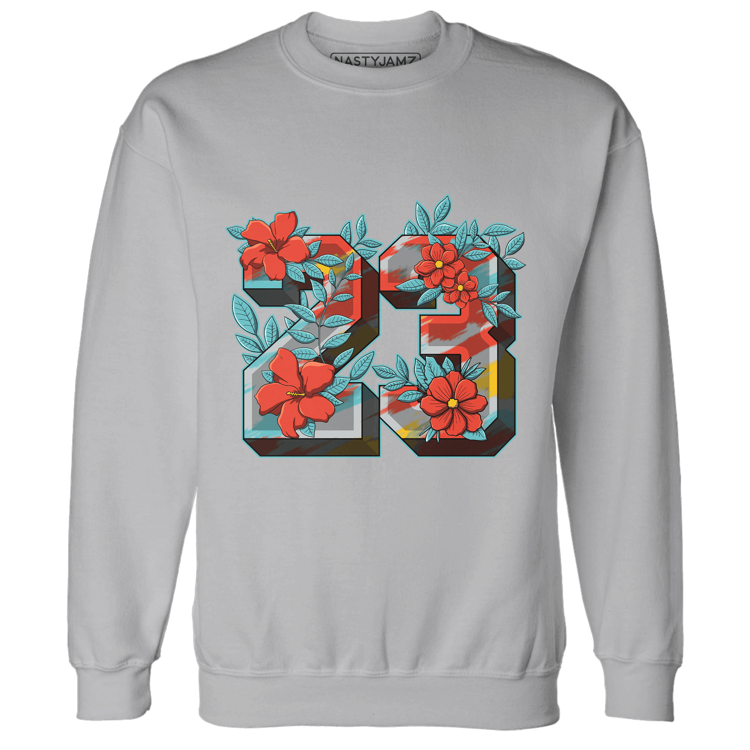 KB 8 Protro Venice Beach Sweatshirt Match 23 Floral - NastyJamz