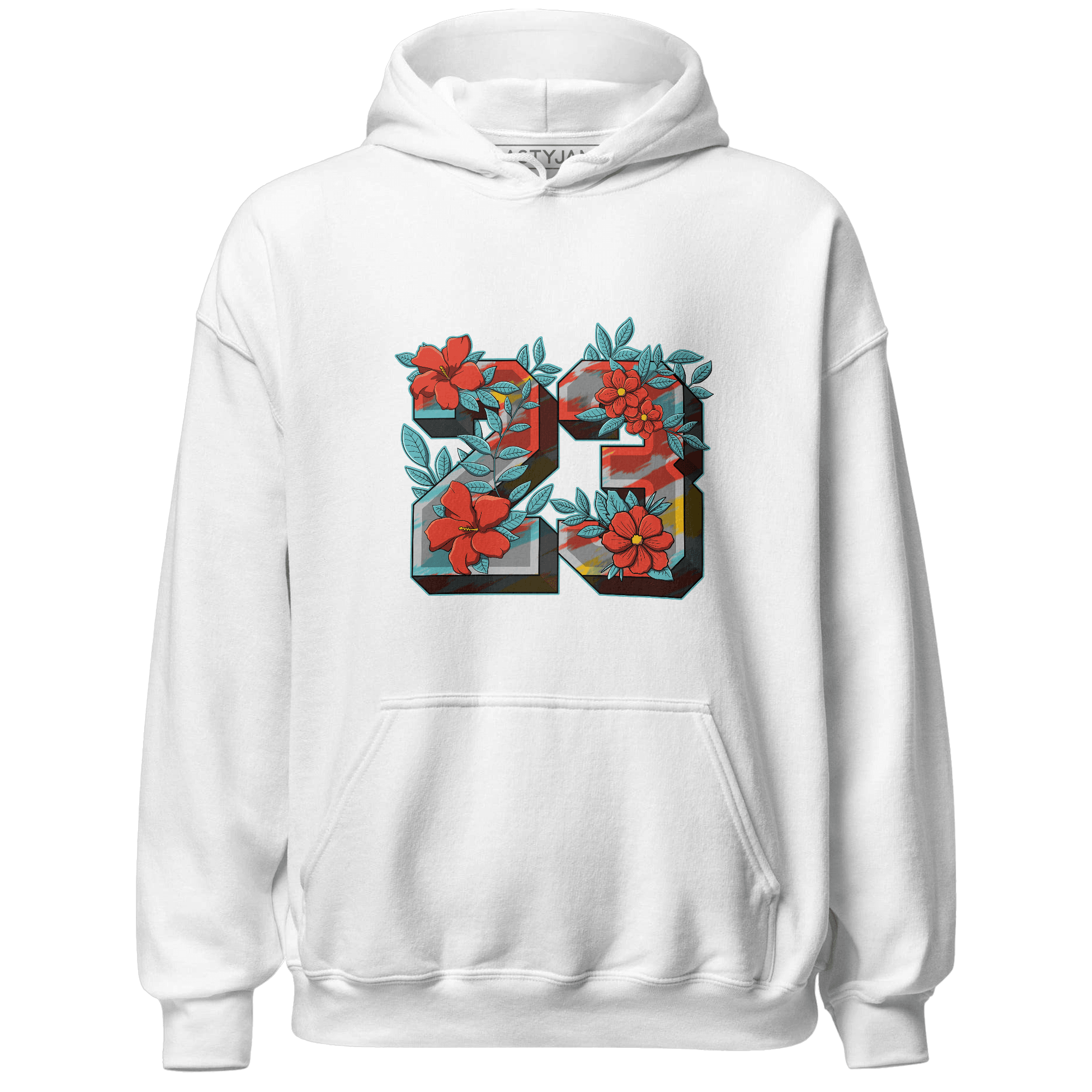 KB 8 Protro Venice Beach Hoodie Match 23 Floral - NastyJamz